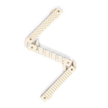 Poutre d'équilibre en bois - Poutre d'équilibre TipiToo mini - Blanc ivoire - Ette Tete